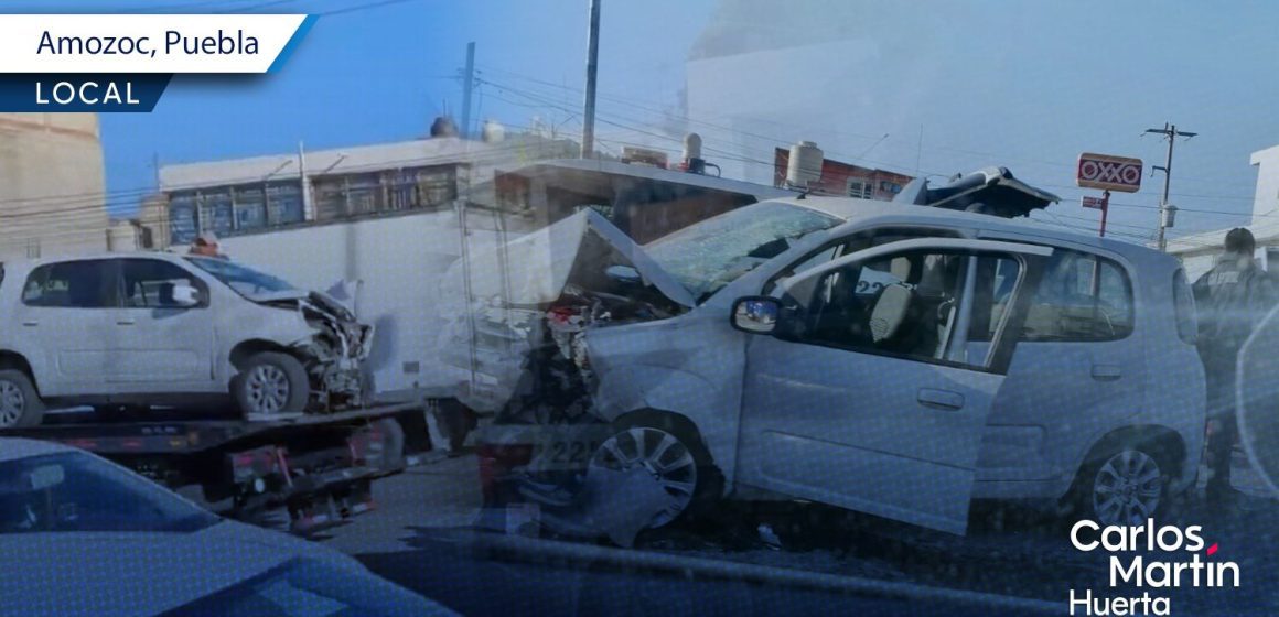 Choque Mendizábal Conductor muere tras choque en la federal Puebla-Tehuacán