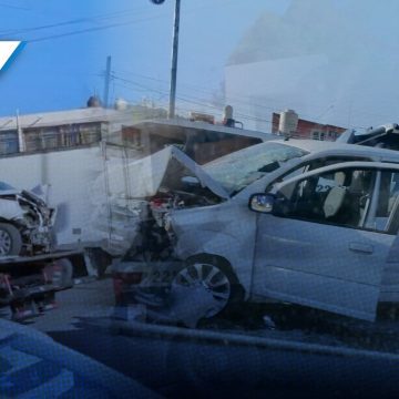 Choque Mendizábal Conductor muere tras choque en la federal Puebla-Tehuacán