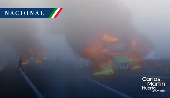 Choque e incendio en la carretera Puebla-Córdoba generó cierre total