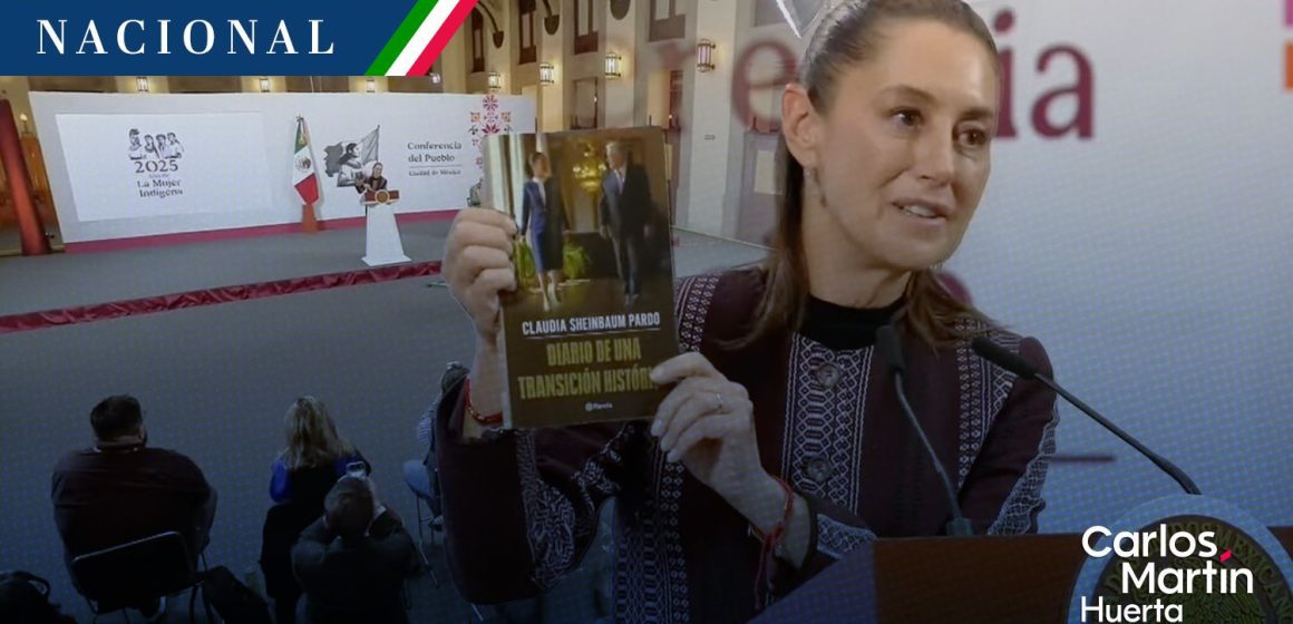 Sheinbaum presenta su libro ‘Diario de una transición histórica’