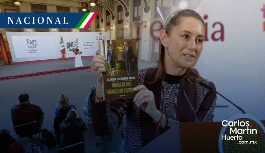 Sheinbaum presenta su libro ‘Diario de una transición histórica’