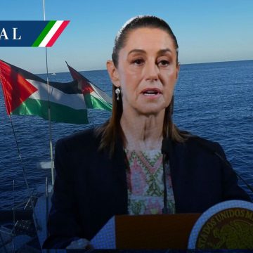 Sheinbaum exige repatriación inmediata de 6 mexicanos que iban en flotilla rumbo a Gaza