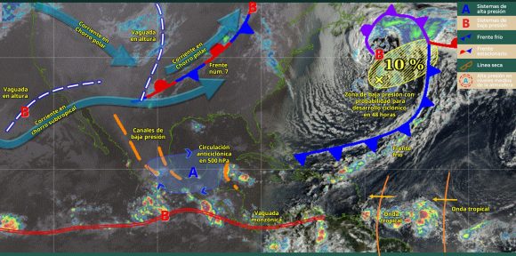 Seguirán lluvias intensas en varios estados del país