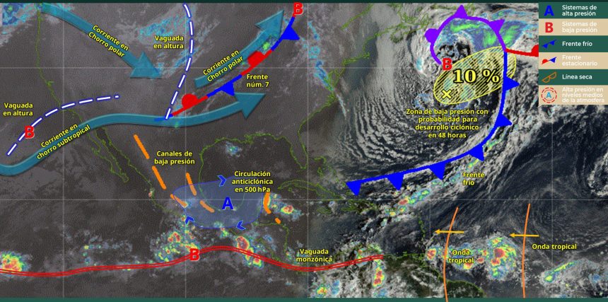 Clima - México Seguirán lluvias intensas en varios estados del país
