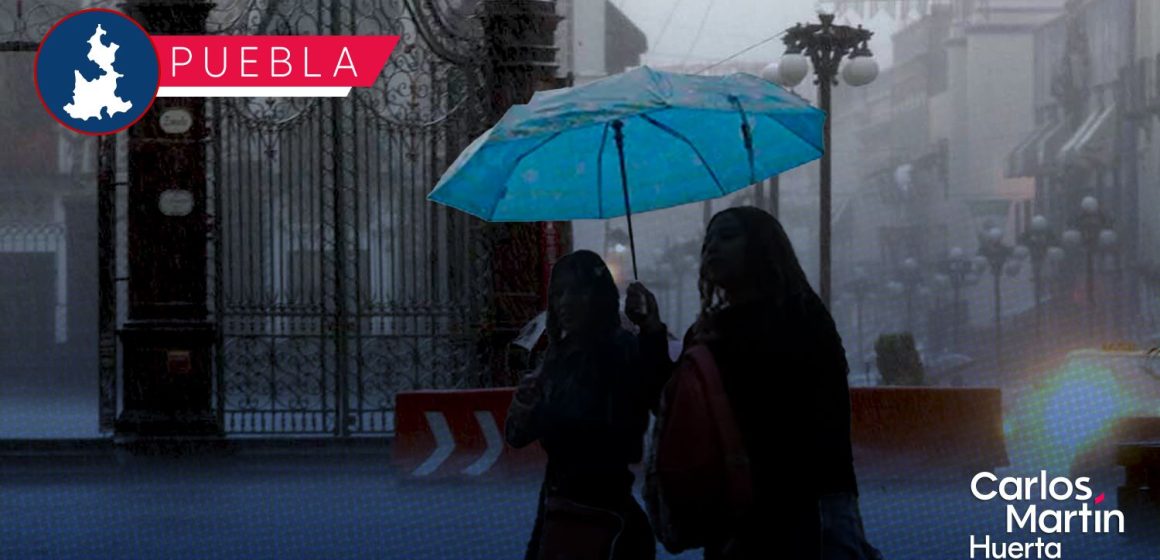 Clima Puebla 10 de octubre de 2025: Fuertes lluvias y tormentas podrían afectar diversas zonas de la capital