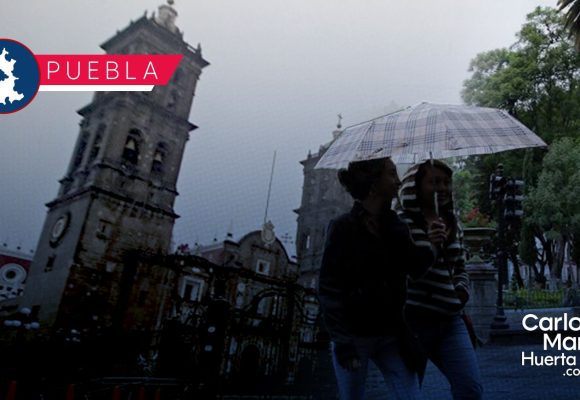 Pronostican lluvias fuertes en Puebla este 21 de junio