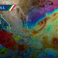 Posible ciclón tropical y vaguada monzónica desatarán lluvias intensas en 6 estados