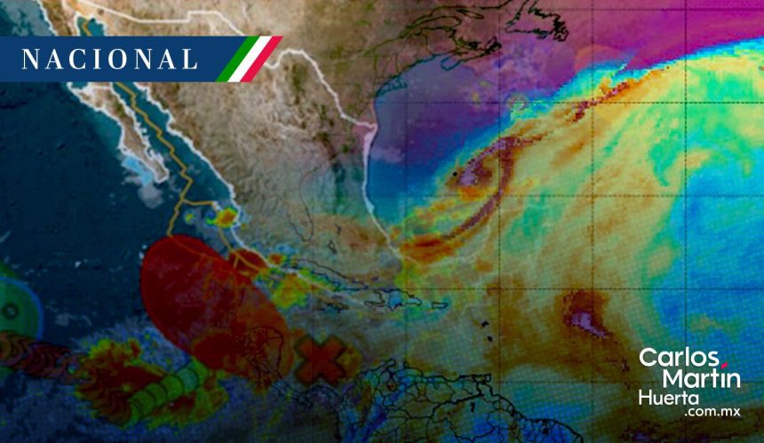 Clima - posible ciclón Posible ciclón tropical y vaguada monzónica desatarán lluvias intensas en 6 estados
