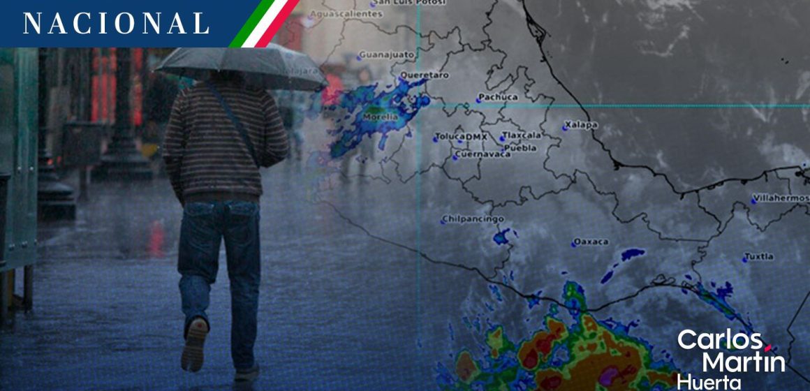 Lluvias intensas en el sur y bajas temperaturas por frente frío 7 alertan gran parte de México
