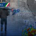 Lluvias intensas en el sur y bajas temperaturas por frente frío 7 alertan gran parte de México