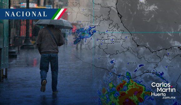 Lluvias intensas en el sur y bajas temperaturas por frente frío 7 alertan gran parte de México