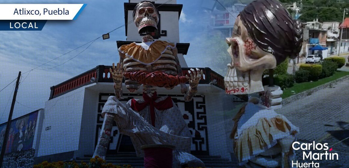 Conoce “La Catrina Obrera Textil” en Metepec; homenaje a las mujeres en la industria textil