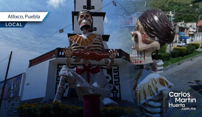 Conoce “La Catrina Obrera Textil” en Metepec; homenaje a las mujeres en la industria textil