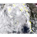 Depresión tropical Raymond a horas de impactar en el sur de Baja California Sur