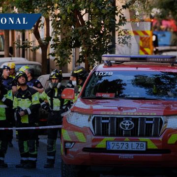 Derrumbe en edificio de Madrid deja tres heridos y cuatro desaparecidos