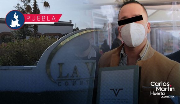 Detienen al empresario Javier Milian, dueño de centros nocturnos y restaurantes, en la Vía Atlixcáyotl