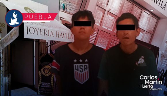Detienen a los responsables del robo a joyería Havilá en el Centro Histórico