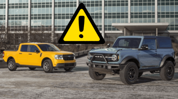Profeco y Ford emite alerta: Más de 10 mil unidades de Bronco Sport y Maverick a revisión
