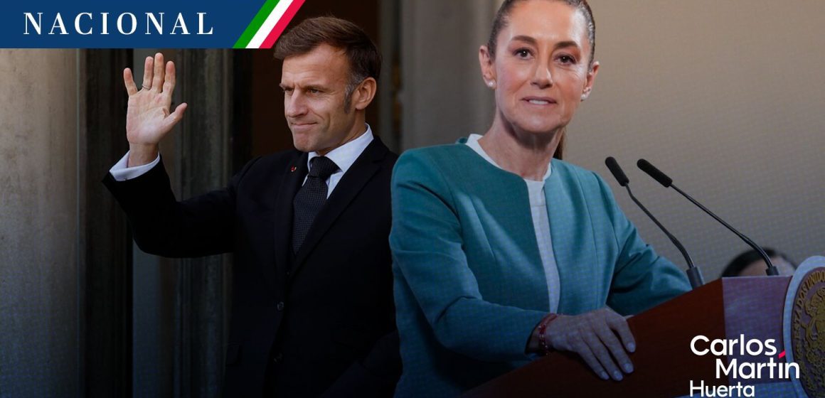 Emmanuel Macron - Claudia Sheinbaum Sheinbaum confirma visita de Macron a México el 7 de Noviembre