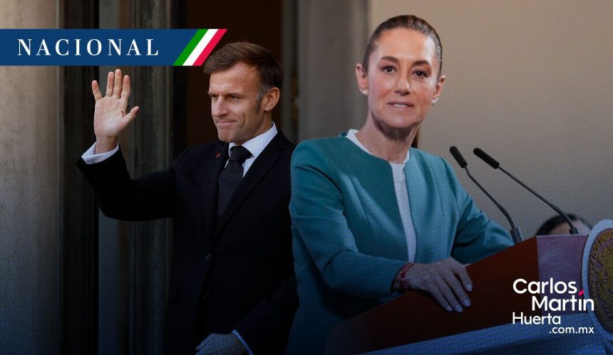 Sheinbaum confirma visita de Macron a México el 7 de Noviembre