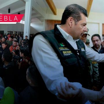 En coordinación, órdenes de gobierno supervisan atención a afectados por lluvias en Puebla