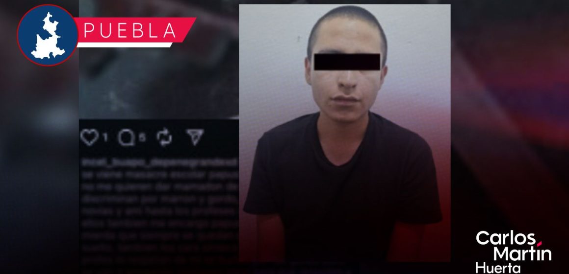 Fiscalía revela que estudiante de BUAP tenía lista la planeación de feminicidios y masacre escolar