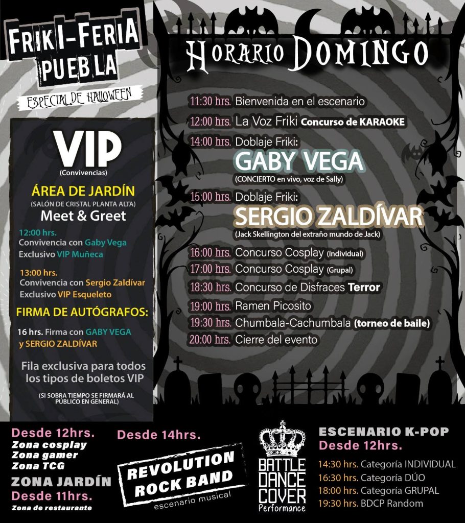 Friki Feria Puebla invita a su Especial de Halloween 2025 3