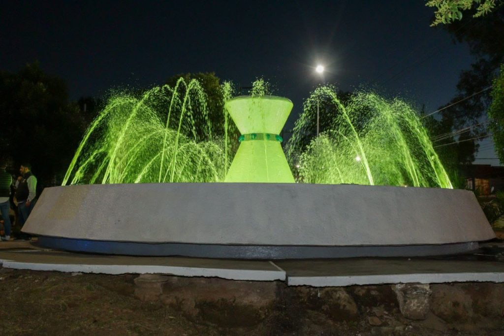 Rehabilitan la fuente del Parque Rómulo O’Farril Silva; así luce ahora 1 Fuente del Parque Romulo OFarril Silva