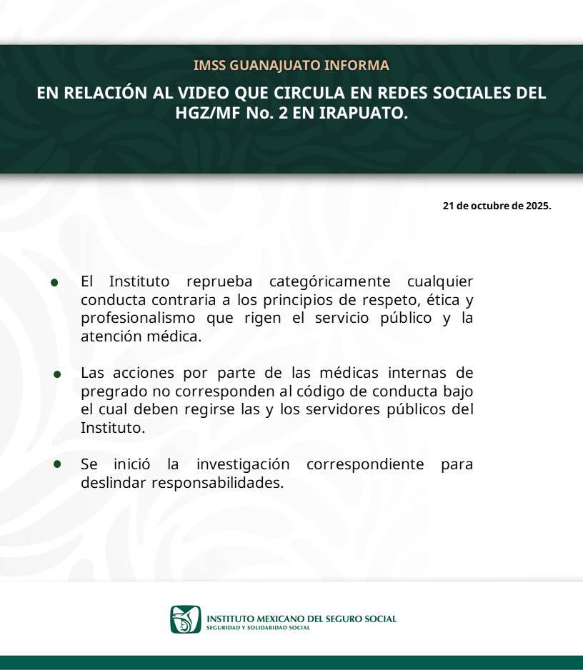 Escándalo en el IMSS: Médicas se burlan del dolor de paciente con máscaras de payaso 2 G312YJQXMAAHZSX