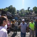 Sheinbaum anuncia censo y entrega de apoyos para damnificados por lluvias en Huauchinango