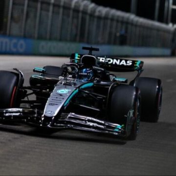 George Russell se lleva el GP de Singapur - 1 George Russell gana el GP de Singapur 2025