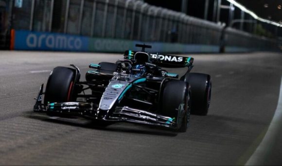 George Russell gana el GP de Singapur 2025