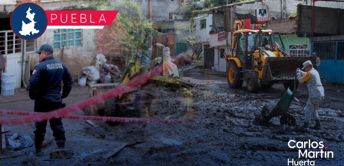 Gobierno de Puebla y Federación refuerzan apoyo a damnificados