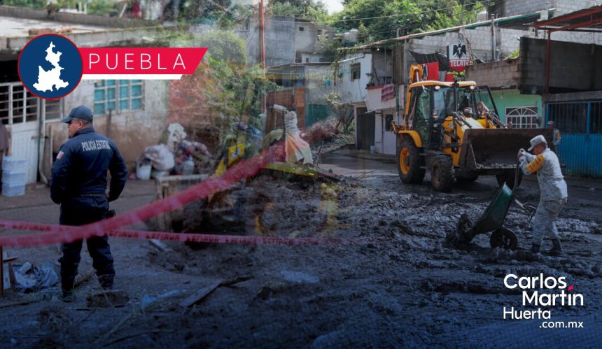 Gobierno de Puebla y Federación refuerzan apoyo a damnificados