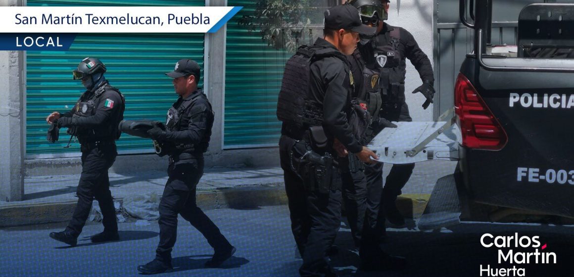Hallan granada de fragmentación en Texmelucan