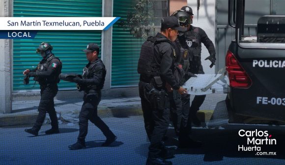 Hallan granada de fragmentación en Texmelucan