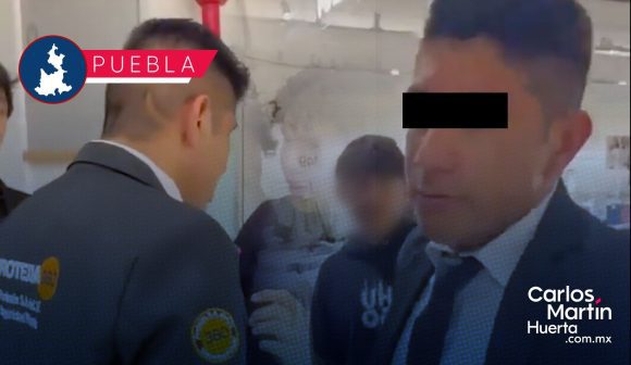 Guardia de seguridad en Galerías Serdán agrede a joven; aseguraba que estaba boletinado