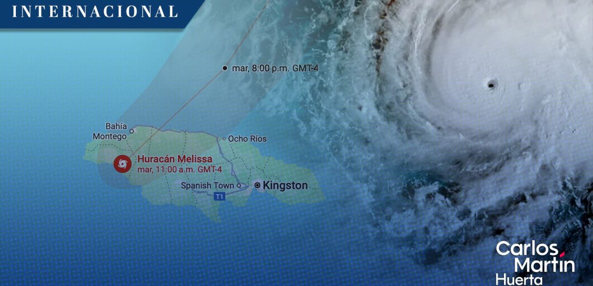Huracán Melissa Huracán Melissa, categoría 5, toca tierra en Jamaica