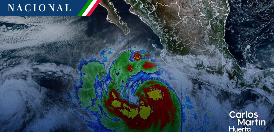 Huracán Priscilla, categoría 1, causará lluvias intensas en 10 estados