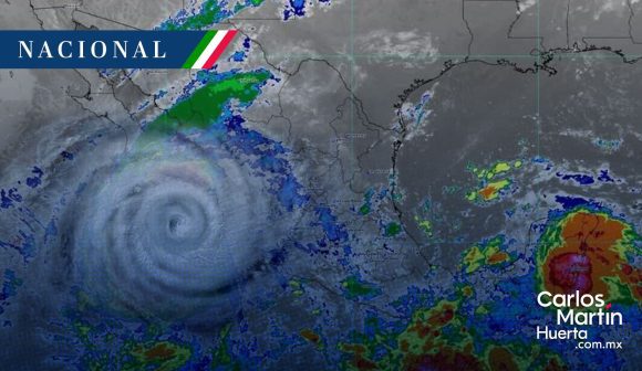 Huracán Priscilla se intensifica a categoría 2 y provocará lluvias intensas