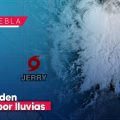Alerta por “Jerry”: Suspenden clases en 64 municipios de Puebla por lluvias intensas