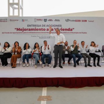 Pepe Chedraui entregó apoyos para viviendas dignas y sustentables en La Guadalupana