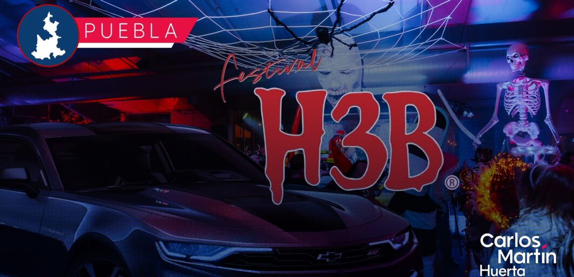 Llega a Puebla el Festival H3B 2025 con rifa de automóvil