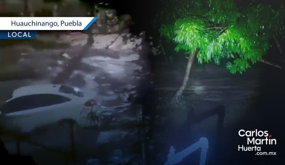 Fuertes lluvias provocan deslave en Huauchinango: rescatan a abuelito y habilitan refugio temporal