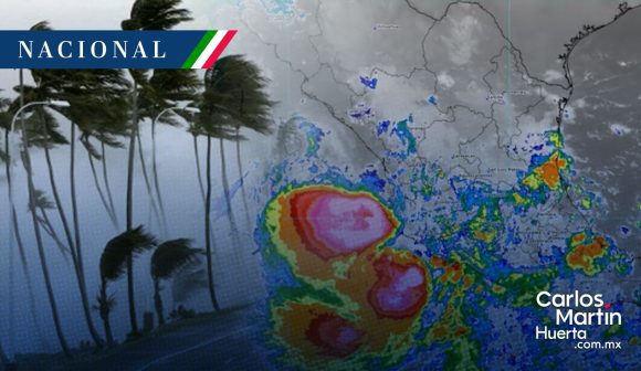 Tormenta tropical Raymond amenaza con trombas marinas y lluvias intensas en 11 estados