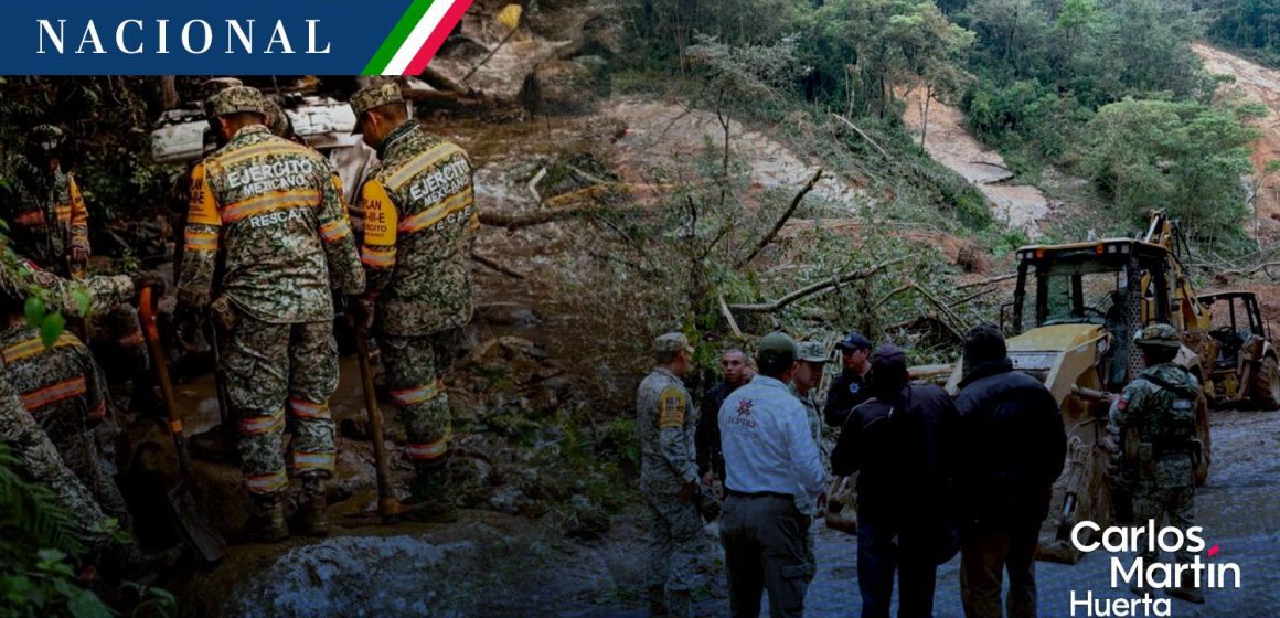 Disminuyen a 112 localidades incomunicadas por lluvias