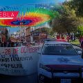 Marcha de la 28 de Octubre paraliza vialidades en Puebla; conmemoran 52 años