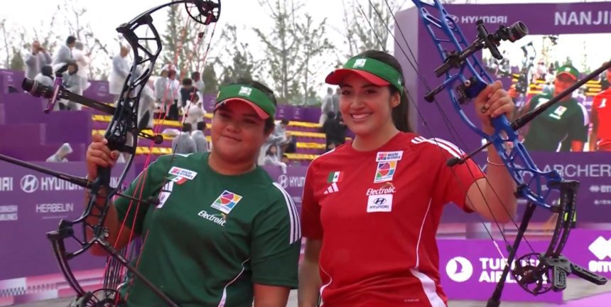 Mariana Bernal y Maya Becerra ¡Histórico 1-2! Mariana Bernal y Maya Becerra dominan la Copa del Mundo de Tiro con Arco