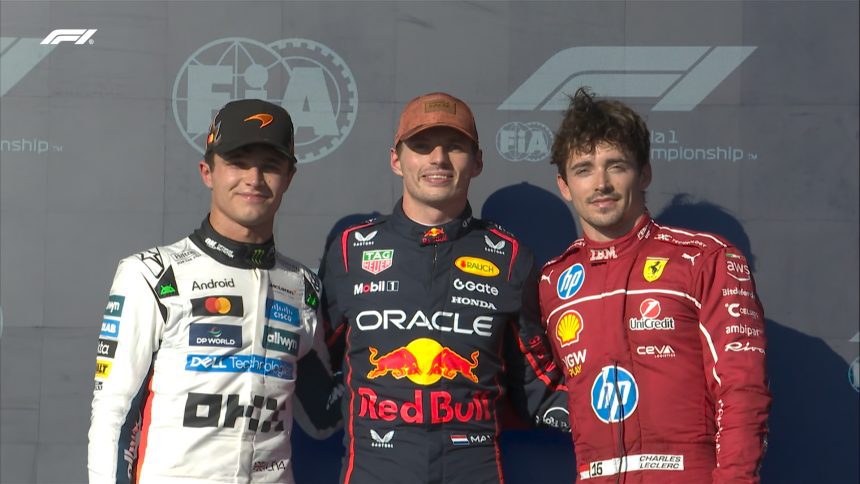 Max Verstappen, imparable en Austin, se lleva la pole position