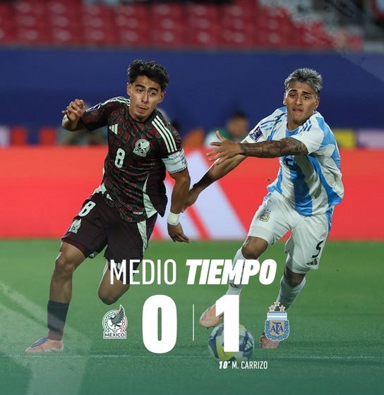 México es eliminado del Mundial Sub 20 tras caer ante Argentina